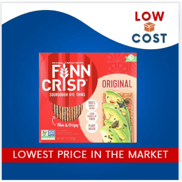 Lantmännen Finn Crisp Caraway Sourdough Rye Thins, 30 Count, 7 Oz