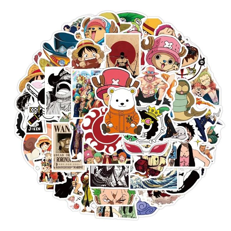20 Pcs One Piece Anime Random Stickers | Shopee Philippines