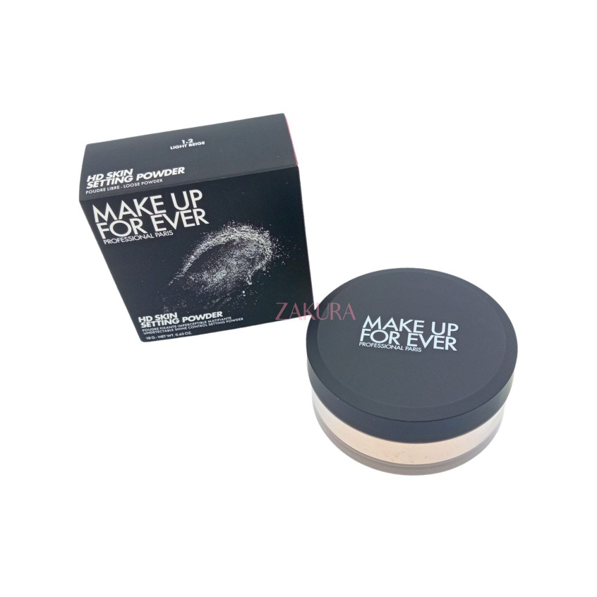 Make Up For Ever Ultra HD Invisible Micro Setting Loose Powder -1.2 18g ...