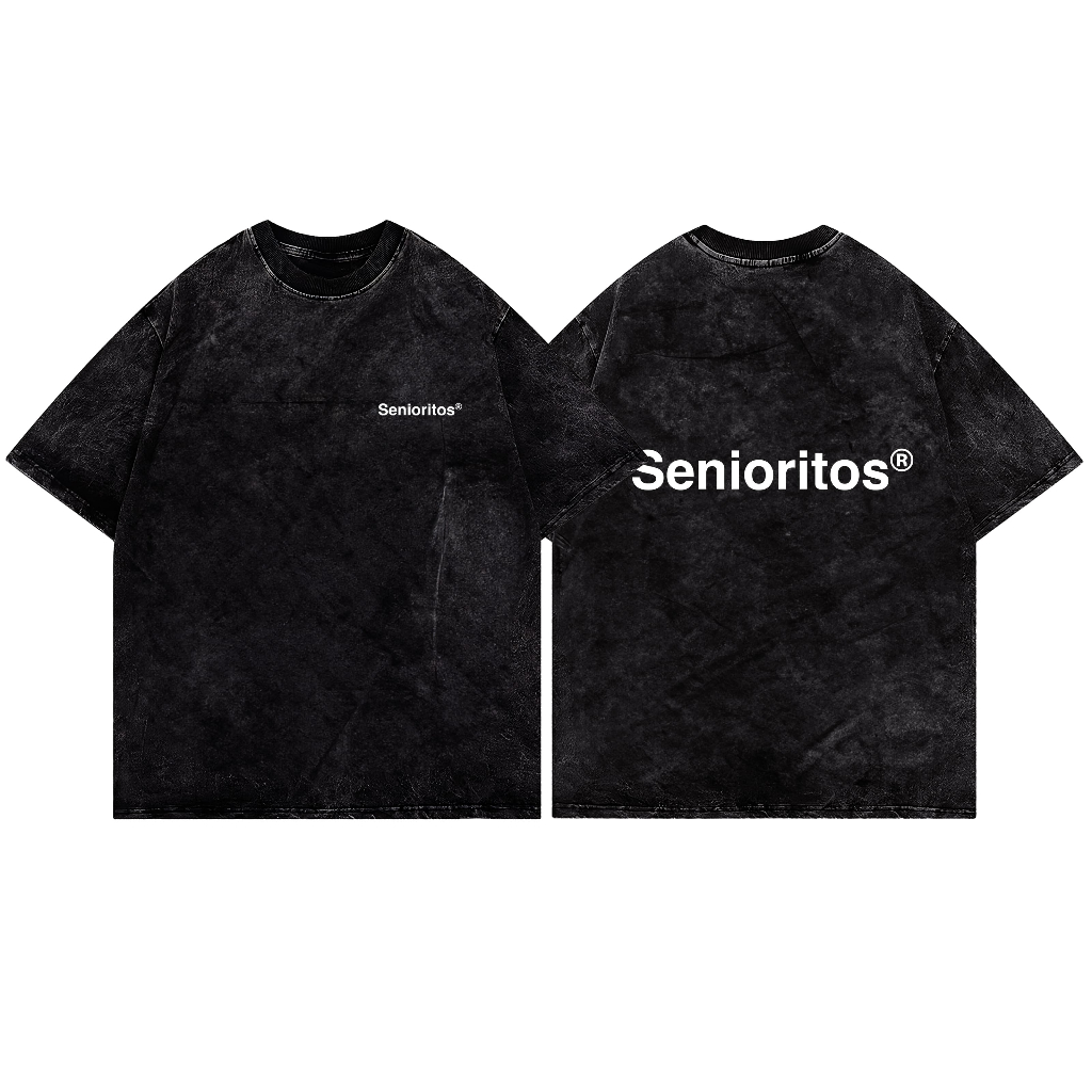 Senioritos® Acid Helvetica — Controlled Chaos | Washed | Oversized ...