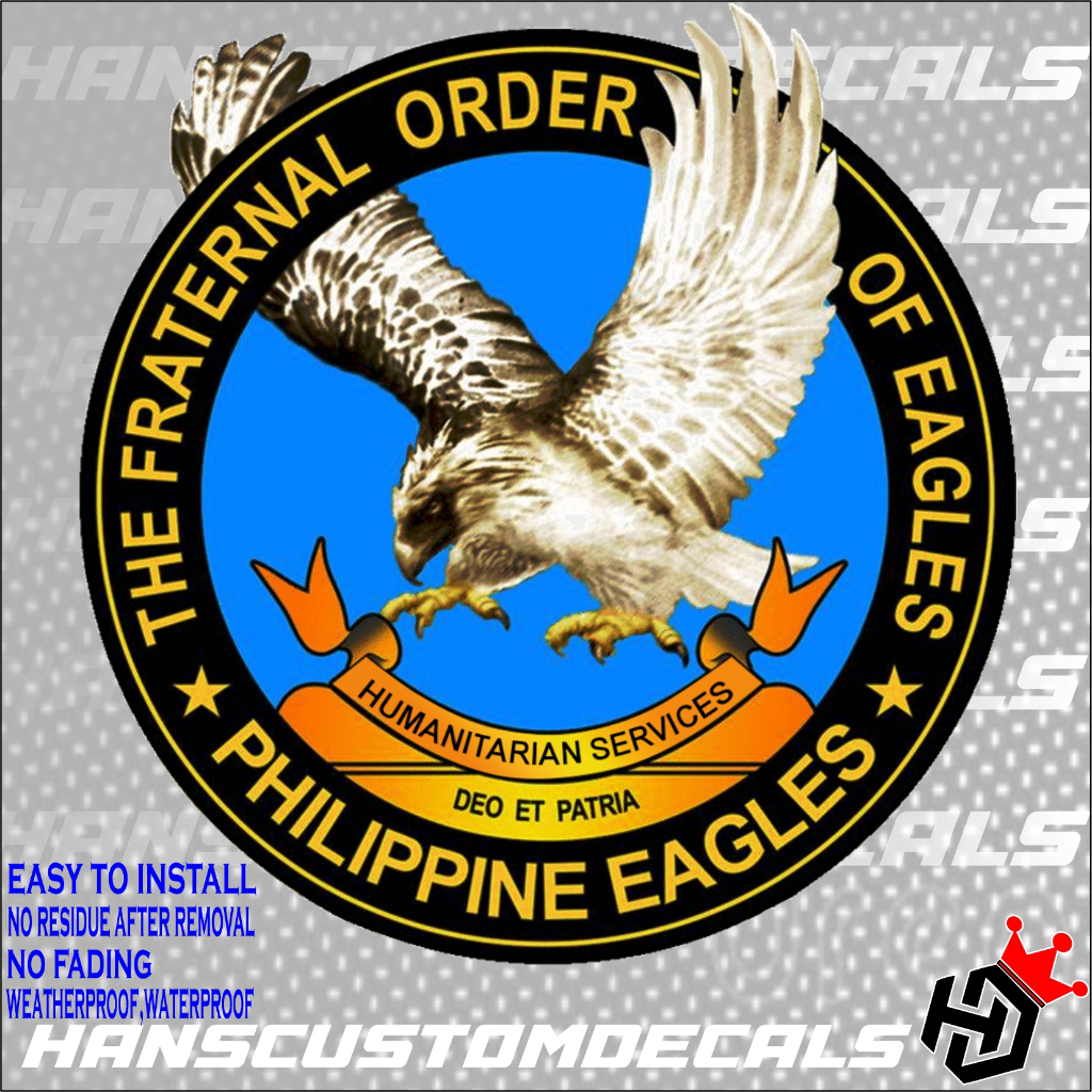 The Fraternal Order of Eagles (TFOE-PE) Logo Sticker Laminated ...