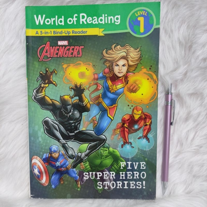 World of Reading - 5 in 1 / Marvel Avengers / Five Super Hero Stories ...