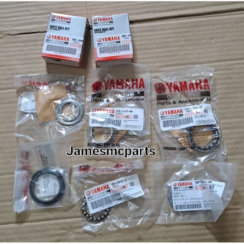 Yamaha NMAX V2 & AEROX V2 Ball Race Steering Kit (B65) | Shopee Philippines