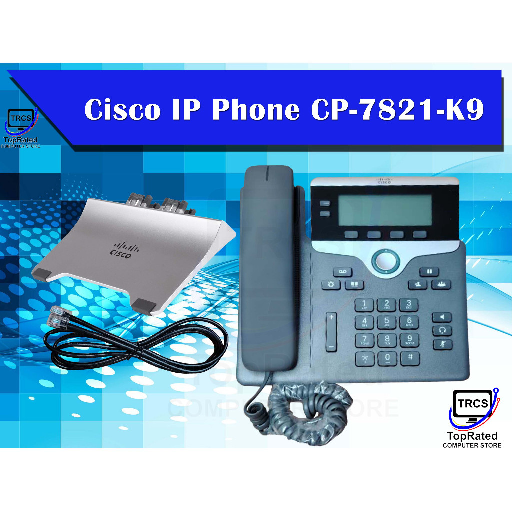 Cisco IP Phone CP-7821-K9 | Shopee Philippines