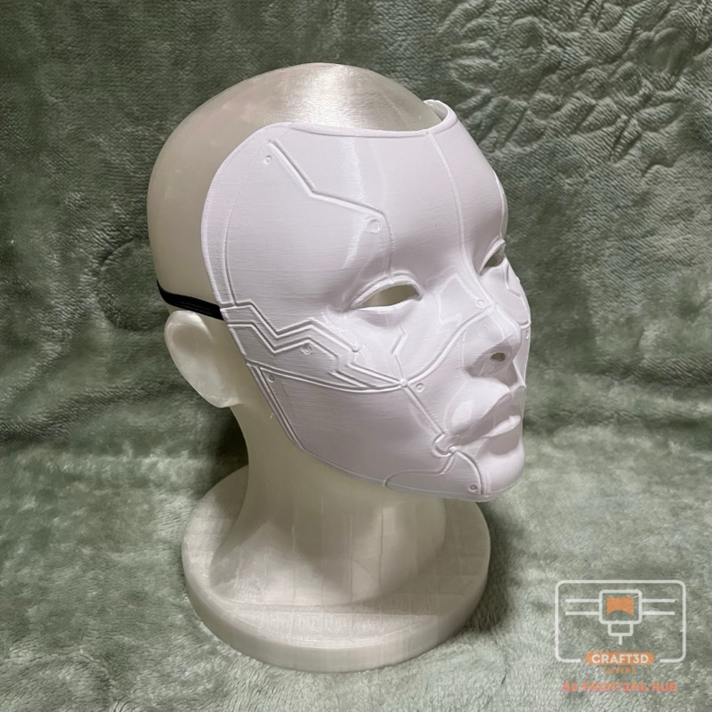 Ghost in the Shell Mask | Cosplay | Costume | Halloween | 3D Printed ...