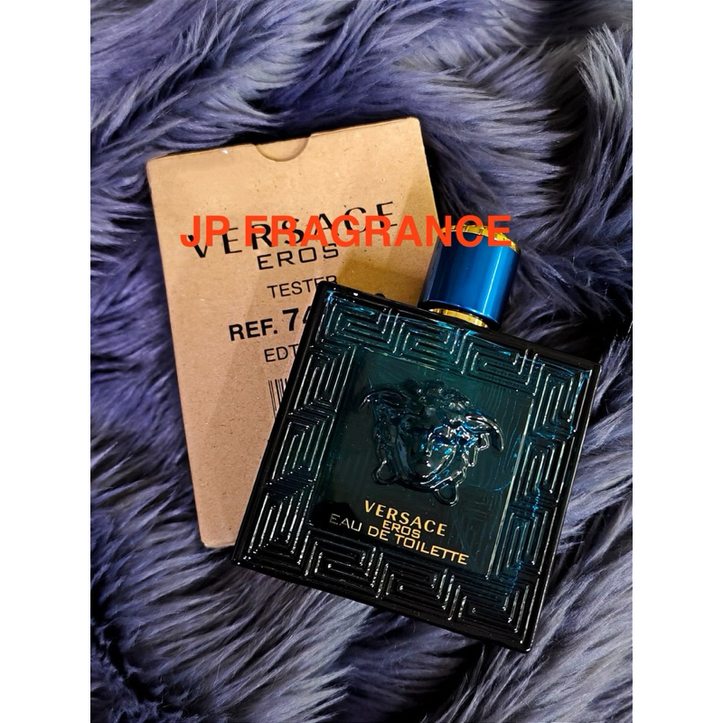 Edp 100ml Tester Versace Eros Eau De Parfum Tester JPFragrance