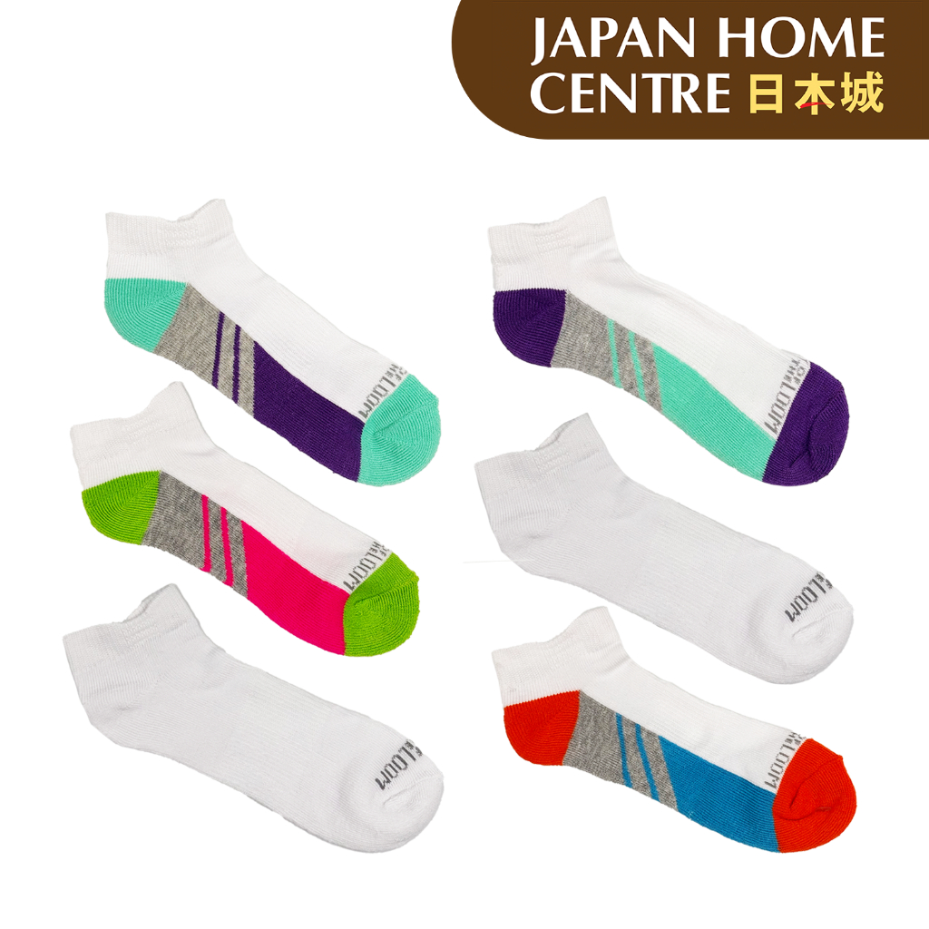Fruit of the Loom 6 Pairs Girls Low Cut Socks [Japan Home] | Shopee ...