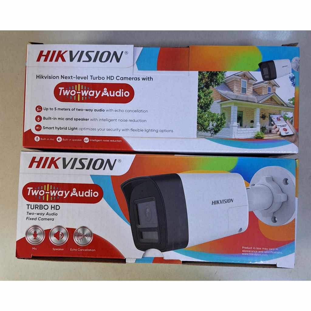 Hikvision way Audio Bullet 2mp Colorvu DS-2CE16D0T-LPTS Shopee