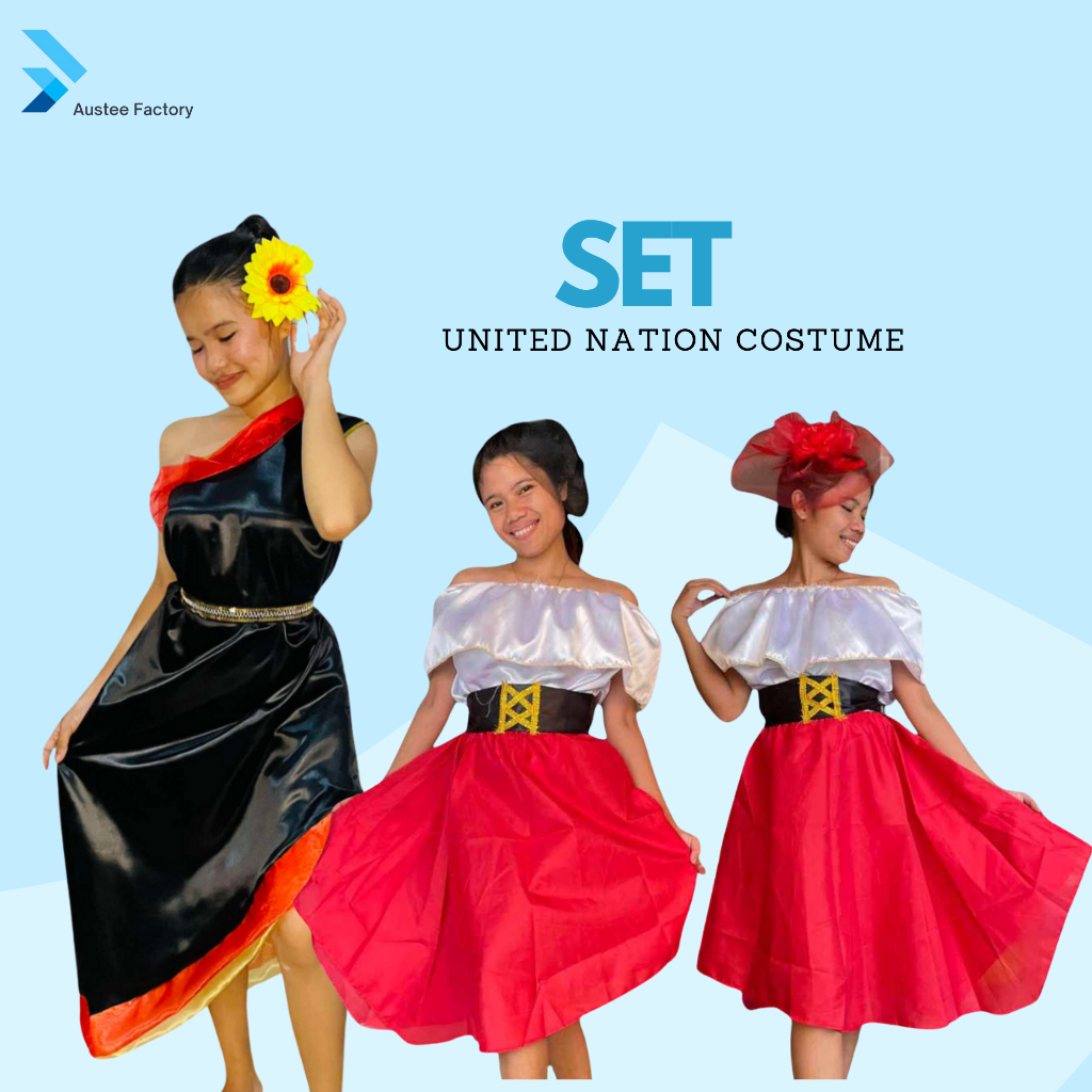 Factory United Nation UN Costume Mr and Ms Mexico Brazil Honduras ...