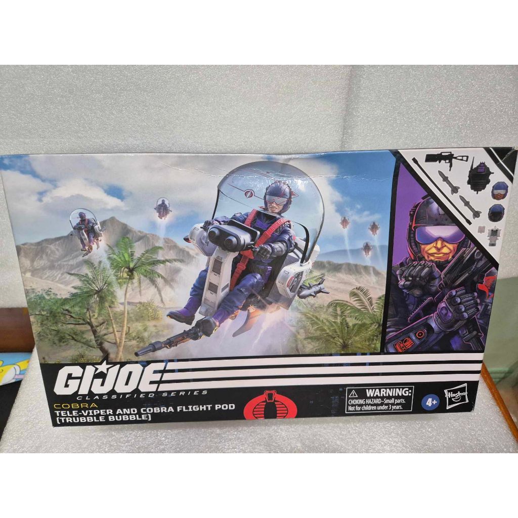 Figurine G.I. Joe Classified Series #079 Tele-Viper Et Cobra Flight Pod