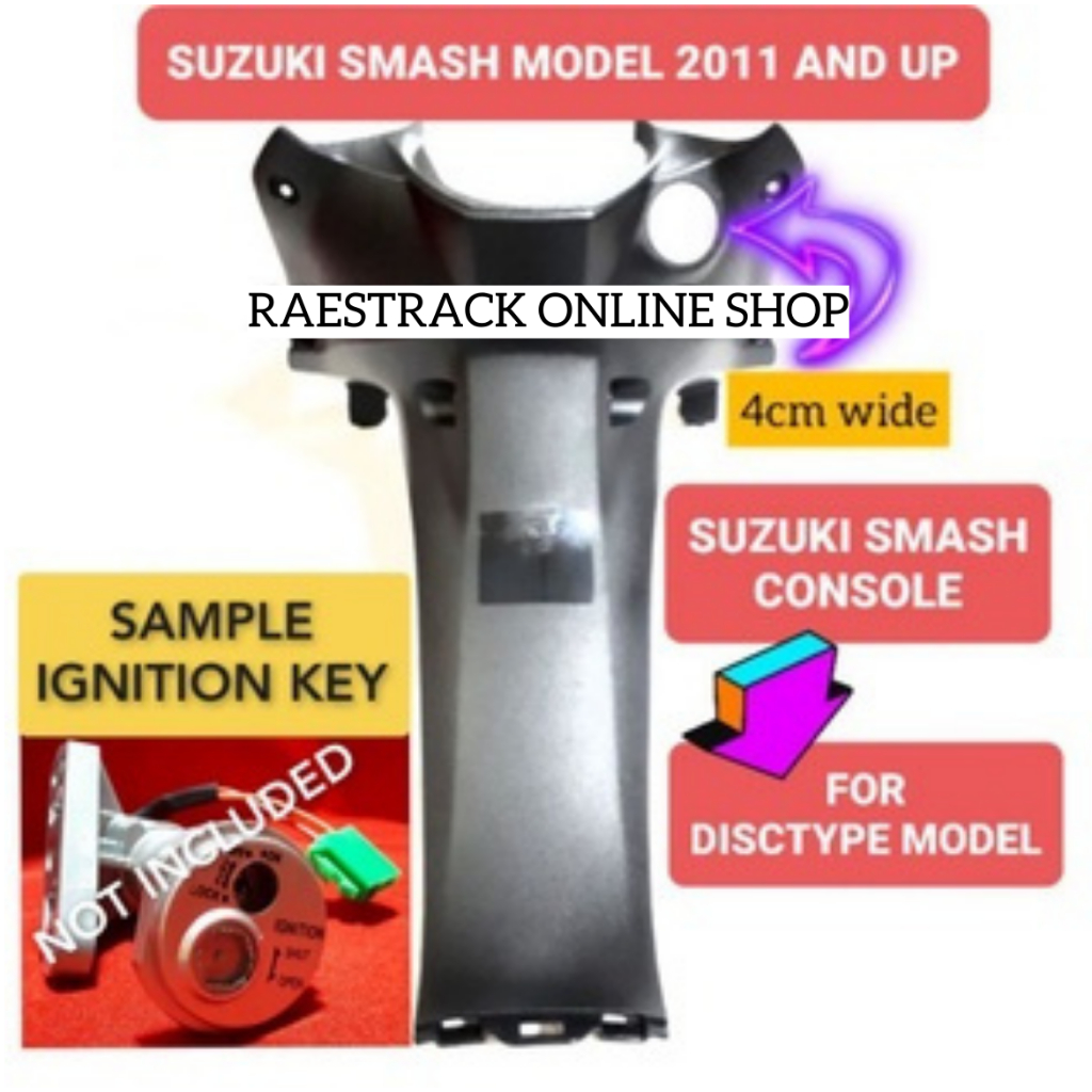 SUZUKI SMASH CENTER CONSOLE FOR DISCTYPE | Shopee Philippines