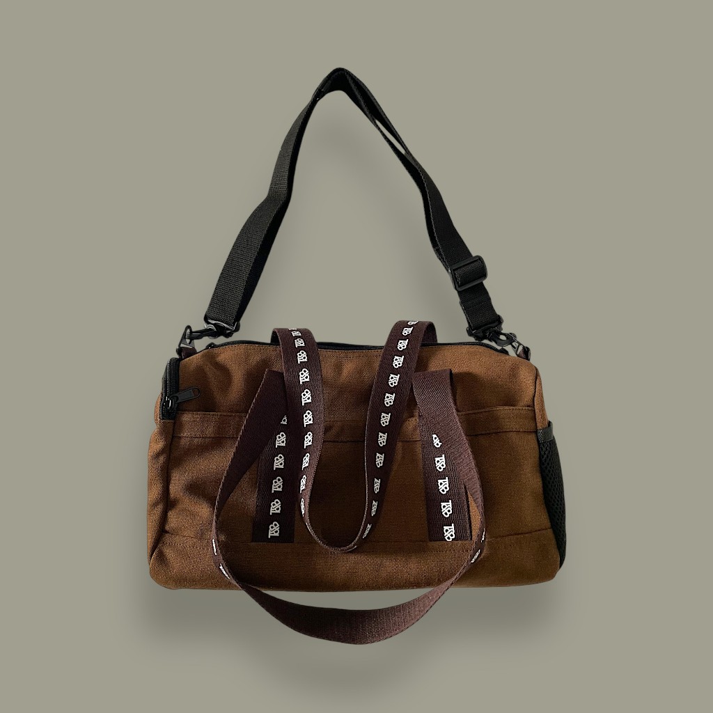 Totes & Beyond Hybrid Duffle Bag Brown Shopee Philippines