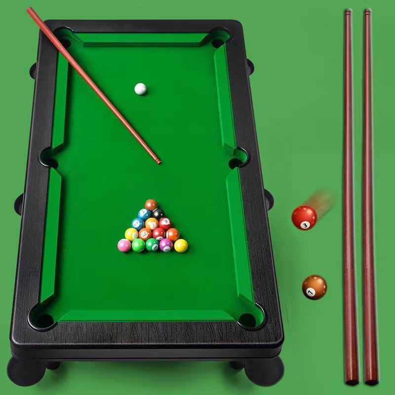 Billiards Table Set for Kids Toy Pool Table Large Family Puzzle Indoor
