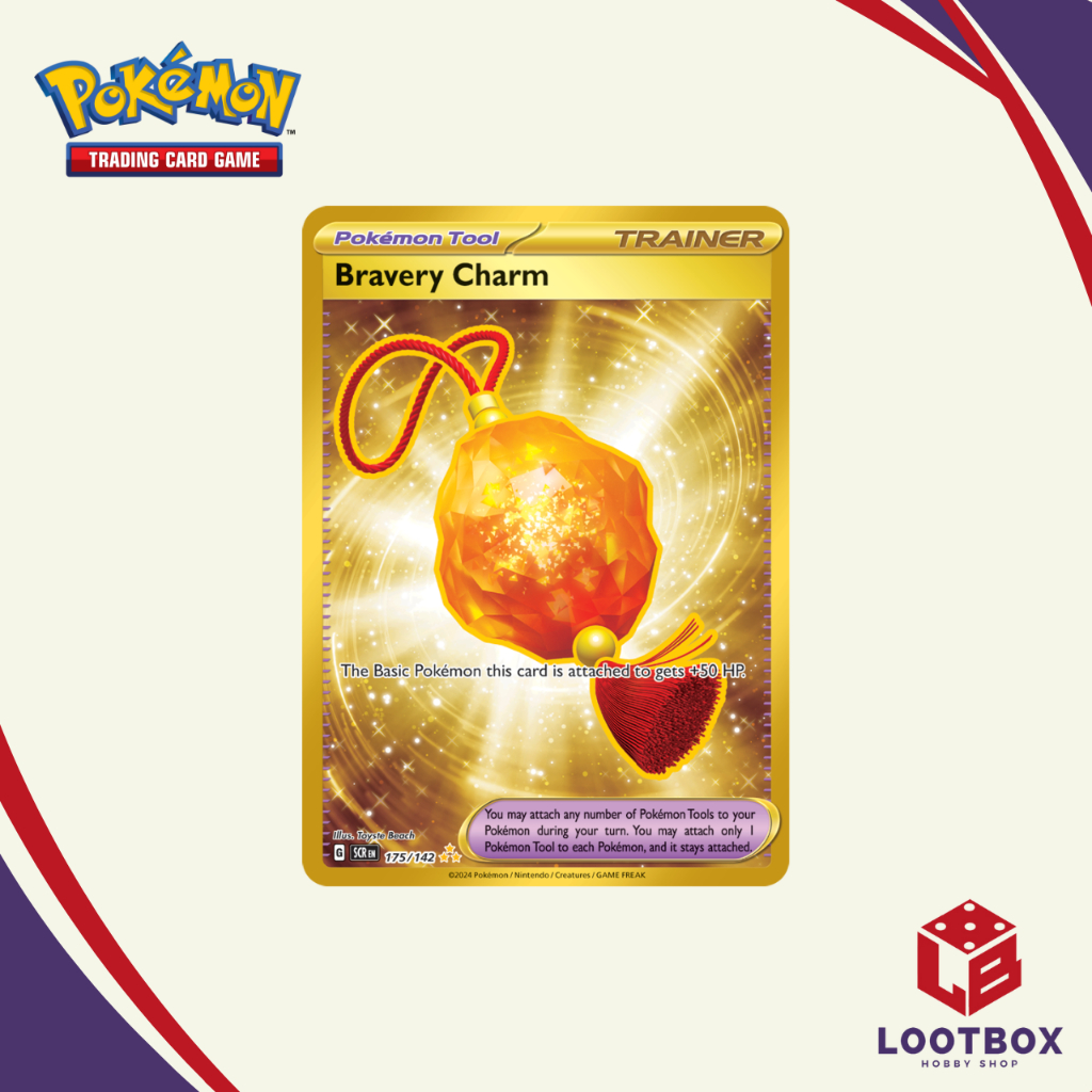 Pokemon Card Game: Bravery Charm (Hyper Rare) - Stellar Crown | Shopee  Philippines