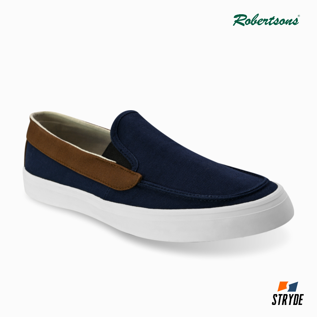 Robertsons Canvas Men's Shoes Spandine | Shopee Philippines