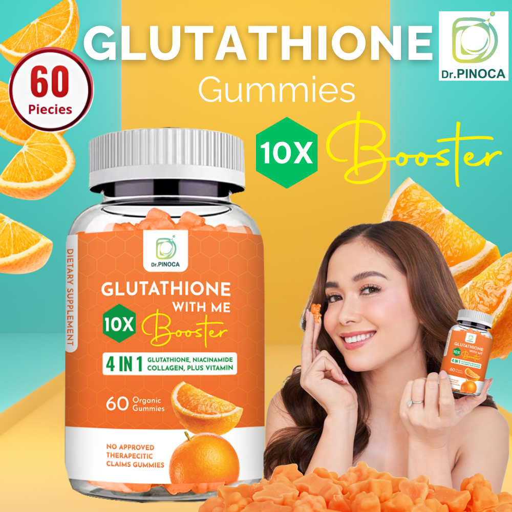 Dr Pinoca Glutathione Collagen Niacinamide Vitamins Gummies For Skin