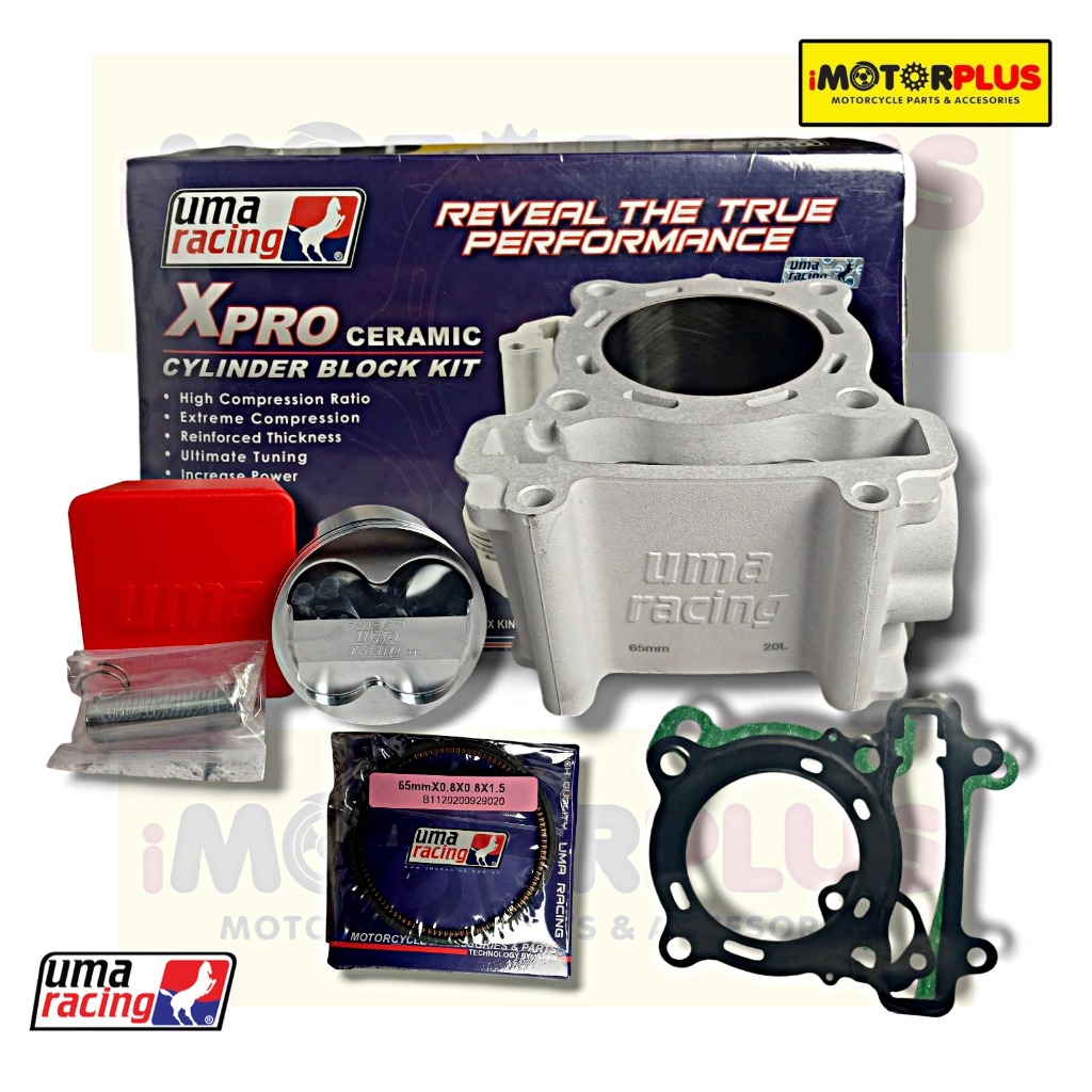 UMA RACING CYLINDER BORE BLOCK KIT for SUPERHEAD w/ XPRO PISTON for ...