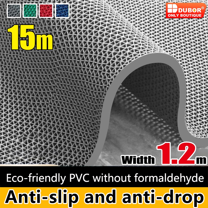 Rubber Matting Flooring Non Slip Water Proof Floor Mat Protection Home