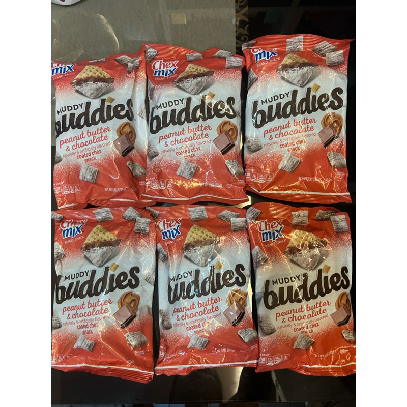 thumbnail image 2 of Chex Mix Muddy Buddies Peanut Butter & Chocolate Snack Mix 7 Oz 7 Oz... 2 of 9