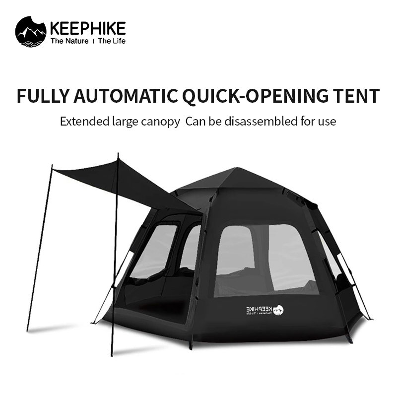 KEEPHIKE 24 person tent outdoor hexagonal portable folding camping