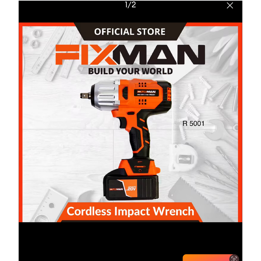 Fixman impact wrench cheap