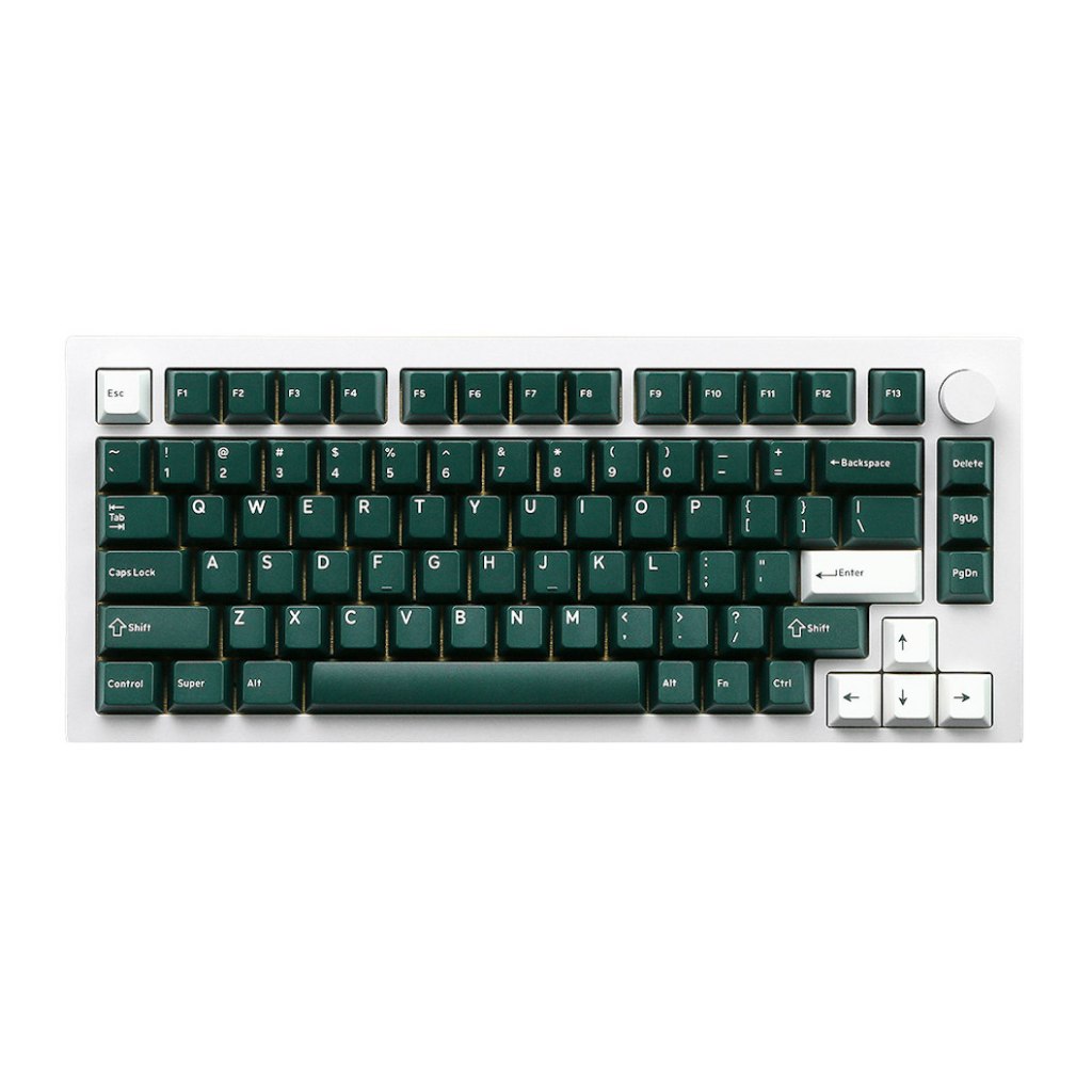 DROP DCX Emerald ABS Doubleshot Base Kit Keycaps Set | Shopee