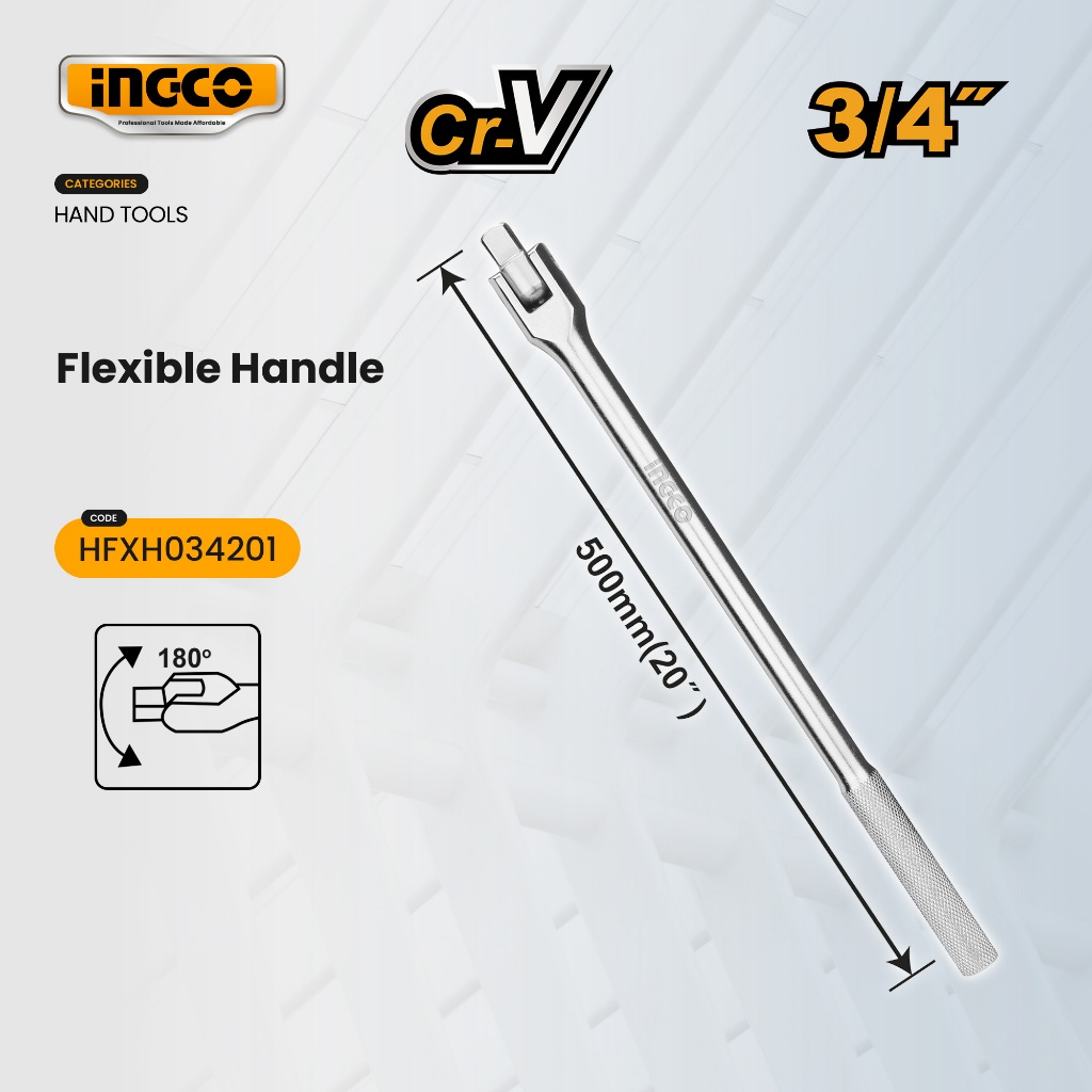 Ingco Flexible Handle 3/4