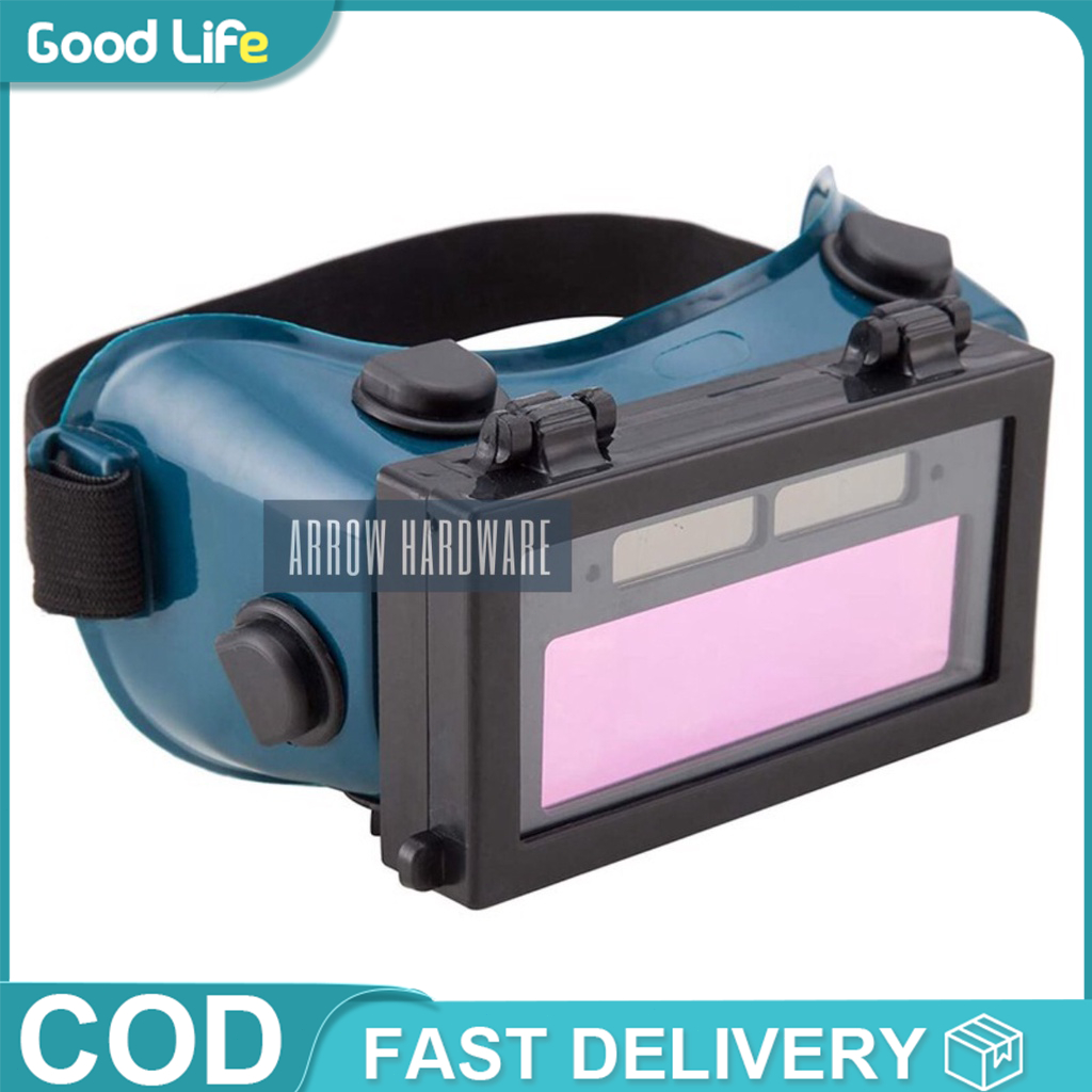 On Hand Auto Darkening Welder Welding Eyes Goggles Glasses Helmet Mask