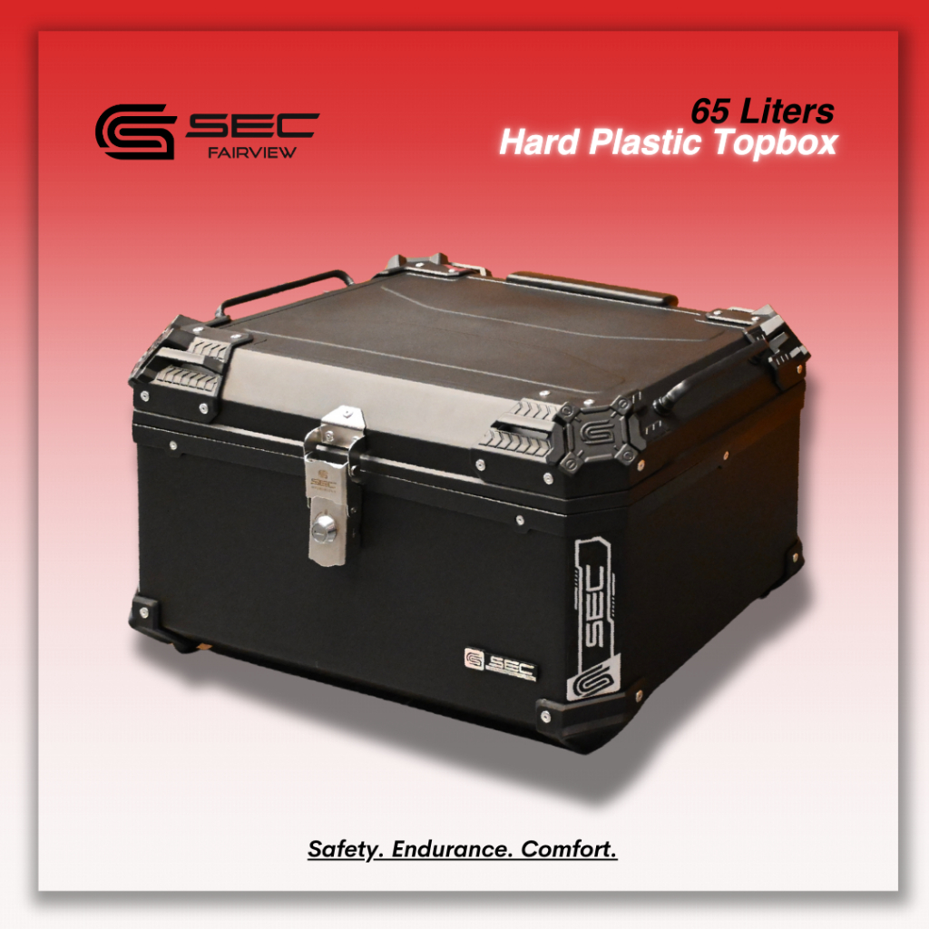 SEC HARD PLASTIC TOP BOX 28L | Shopee Philippines