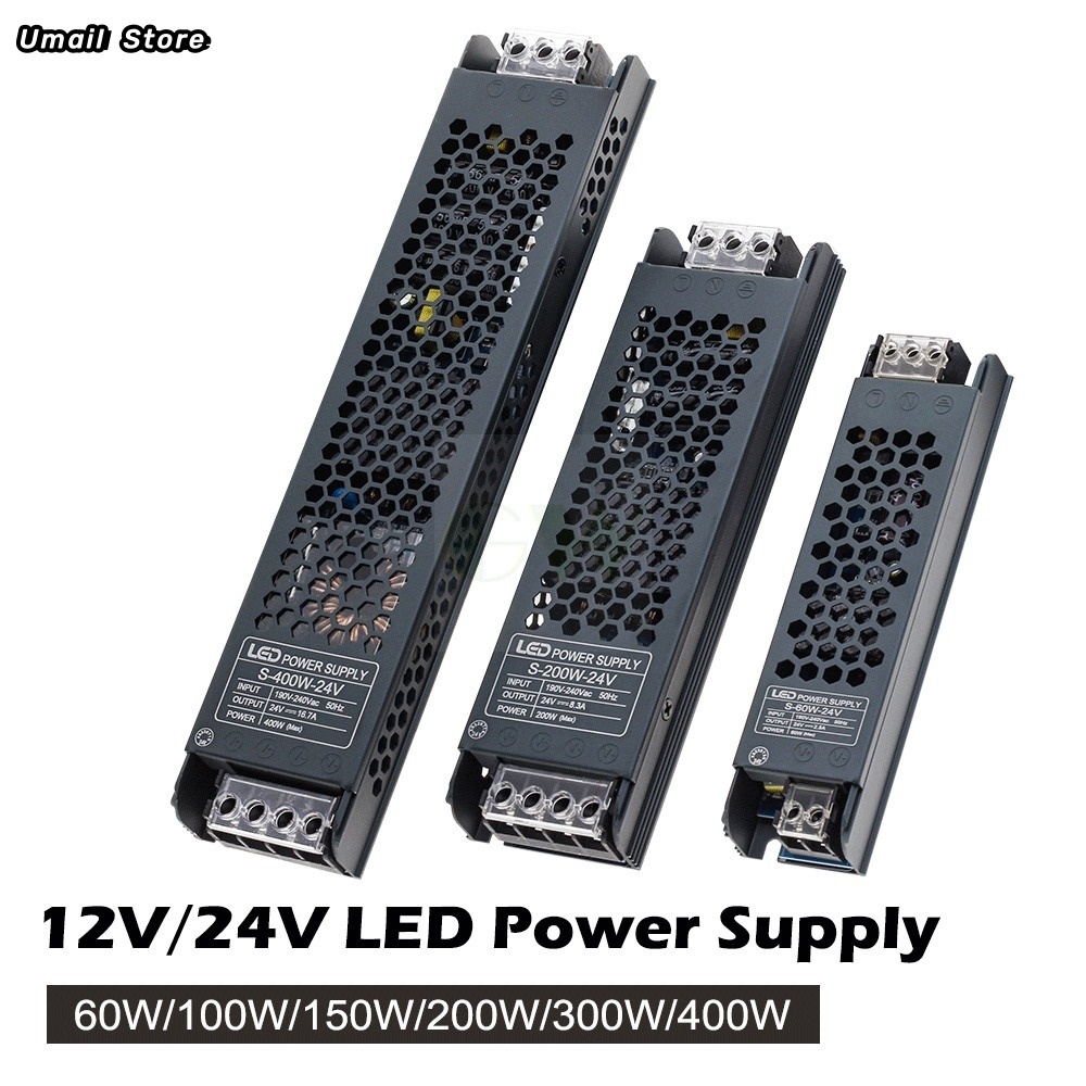 AC190V-240V Ultrathin LED Power Supply DC12V/24V Mute Lighting ...