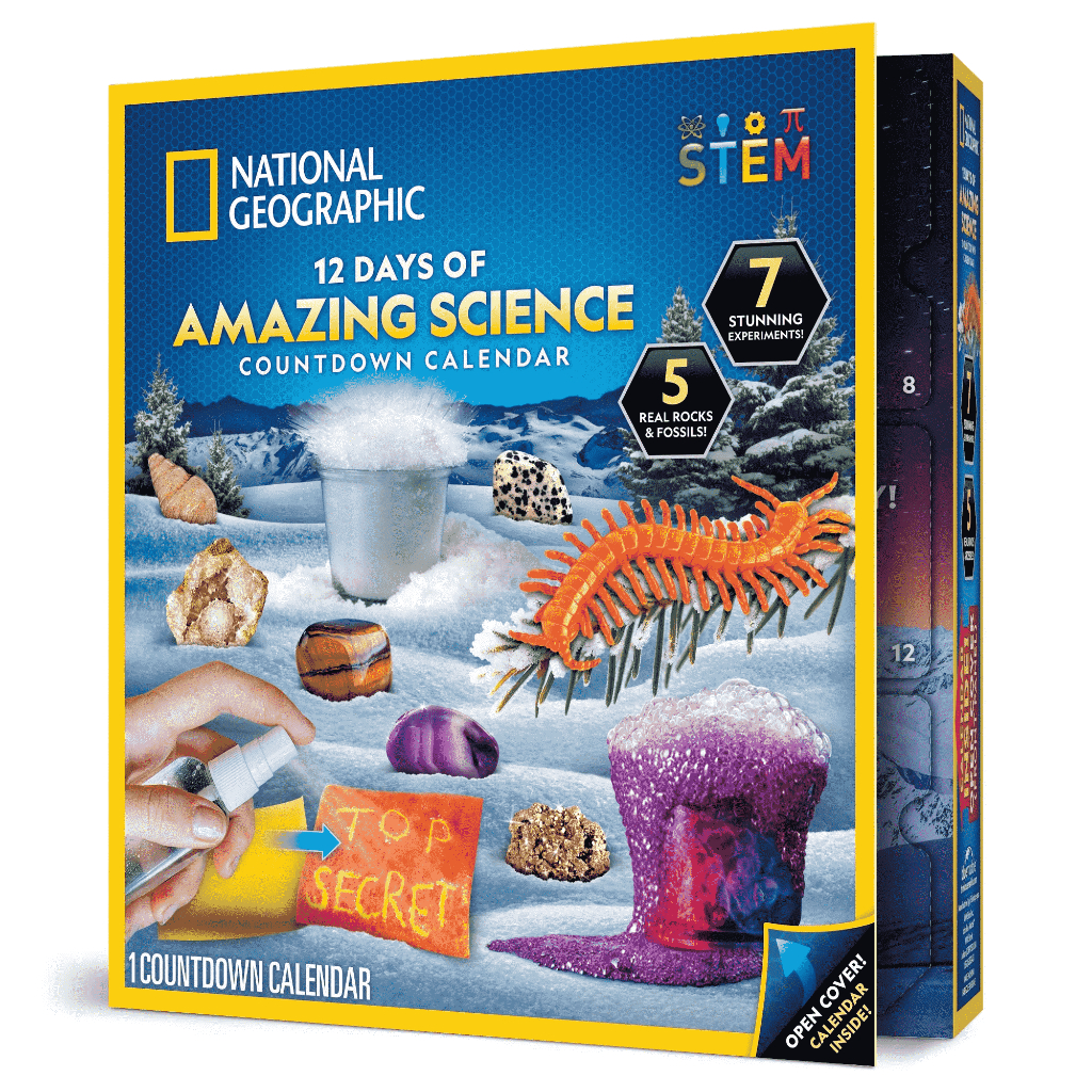 National Geographic 12 Days of Amazing Science Holiday Calendar ...