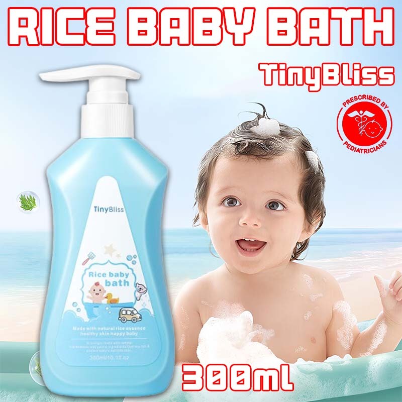 TinyBliss baby bath soap baby body wash head to toe 300ml | Shopee ...