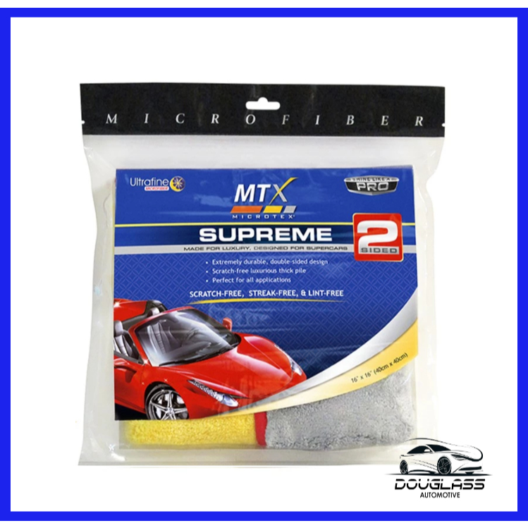 MTX SUPREME Double Sided Microfiber Cloth Single Pack | Shopee Philippines
