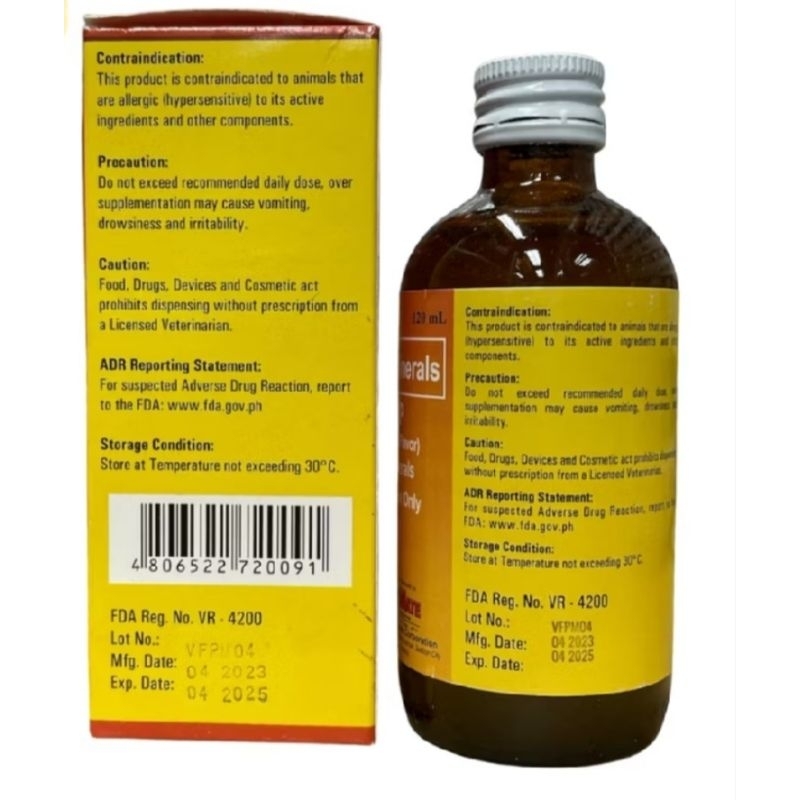 PAPI MVP MULTIVITAMINS MINERALS SYRUP 120ML Shopee Philippines