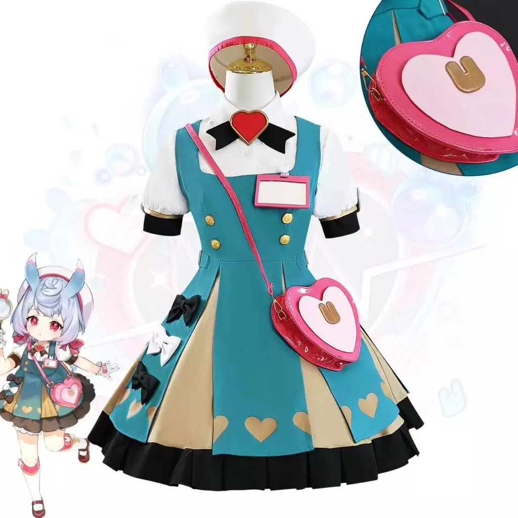 Genshin Impact Sigewinne Outfits Party Carnival Halloween Cosplay Costume main image 1