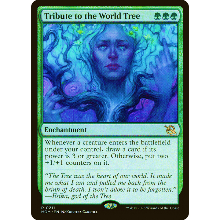 Tribute to the World Tree | [SINGLE] - Magic: the Gathering | Shopee  Philippines