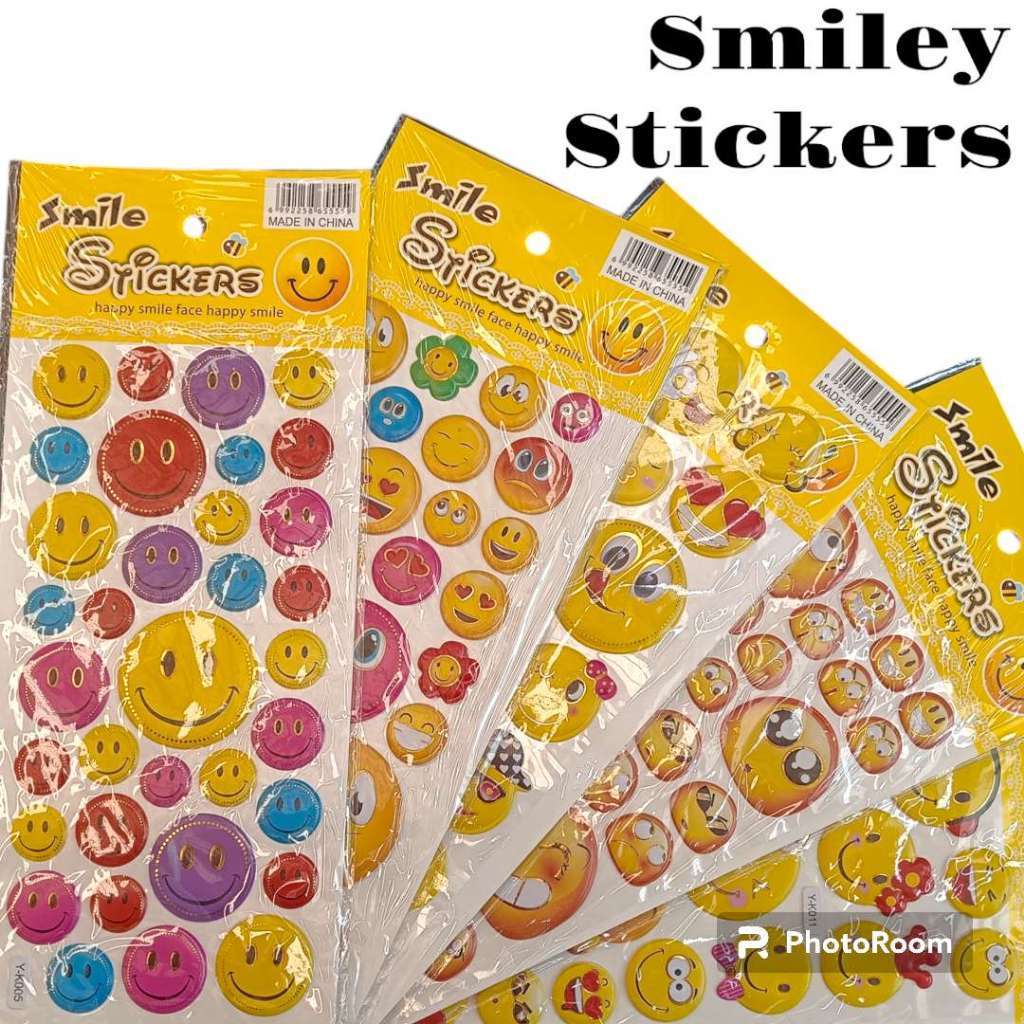 Cute Emoji Smiley STICKERS (Assorted Design) | Shopee Philippines