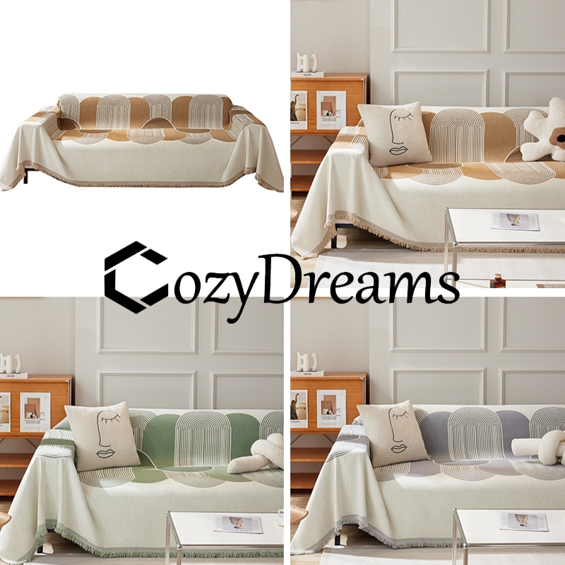 Sofa Cover Throw Blanket Single Full Seater Anti-cat Scratch Protection  Cover Sofa Blanket Carpet