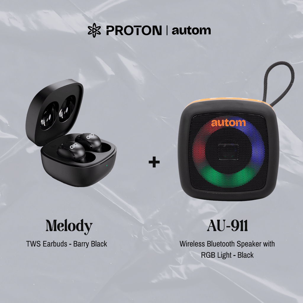 Proton x Autom Audio Bundles Headphones Earbuds Wireless Bluetooth ...