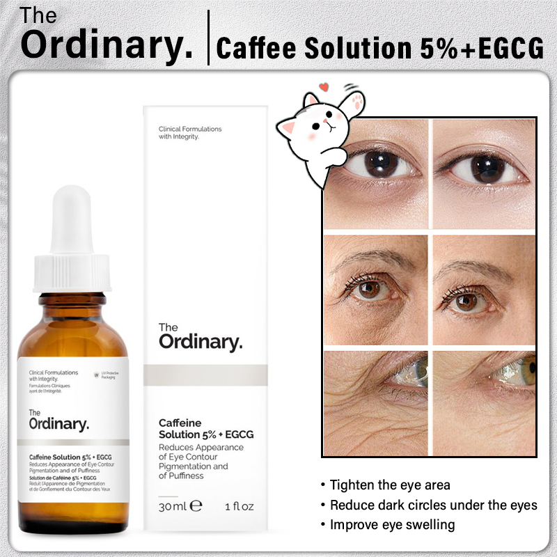 The Ordinary Caffeine Solution 5% + EGCG - Sérum Pour Les Yeux 30 Ml - Neuf - Anti-cernes Et Poches