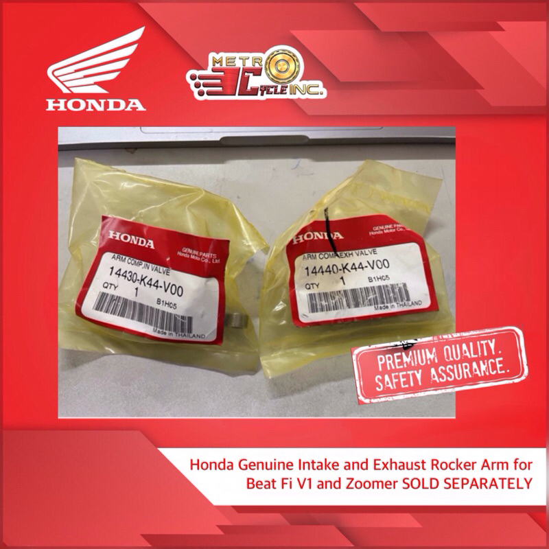 Honda Genuine Intake and Exhaust Rocker Arm for Beat Fi V1 and Zoomer ...