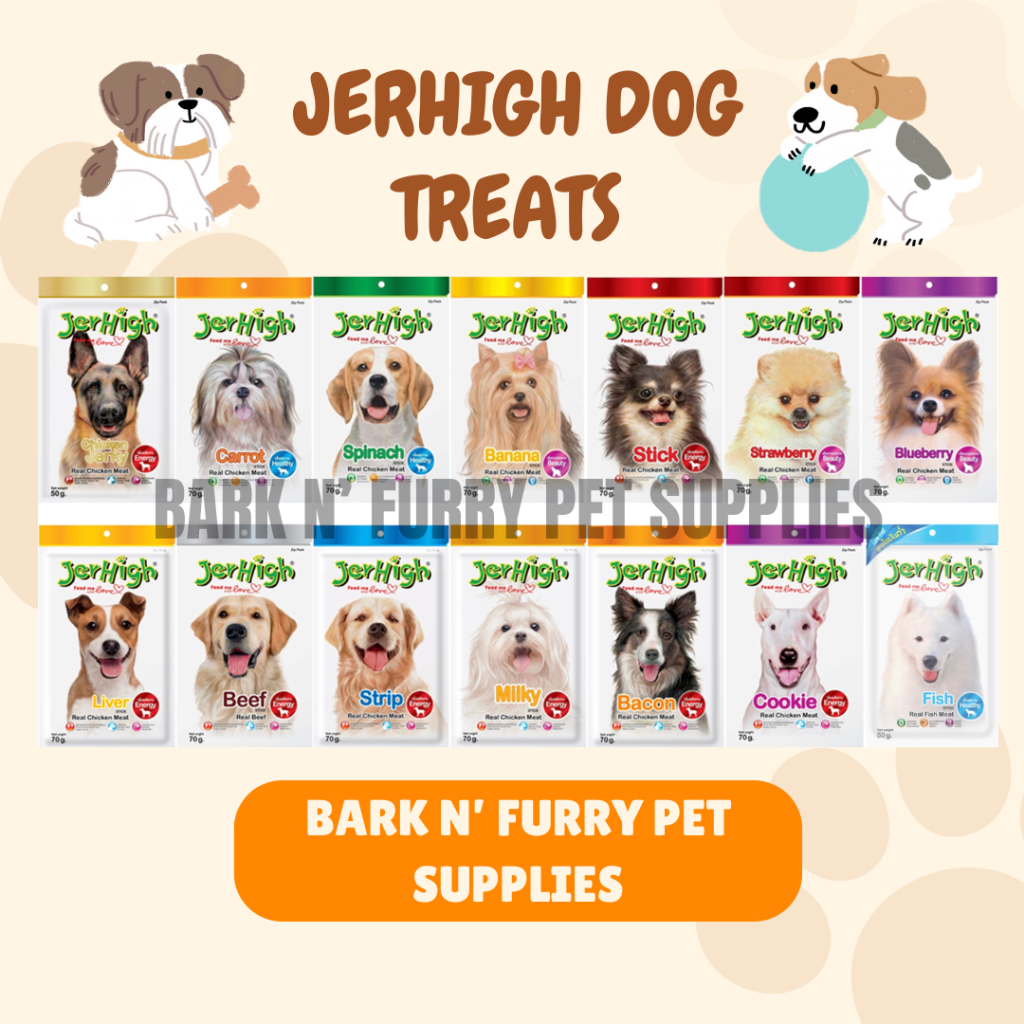 Jerhigh Dog Treats (50g-70g) | Shopee Philippines