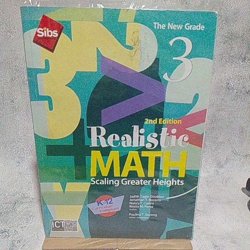 Realistic MATH 2nd ed.The New Grade 1, 2,3,4, 5, ,6 | Shopee Philippines