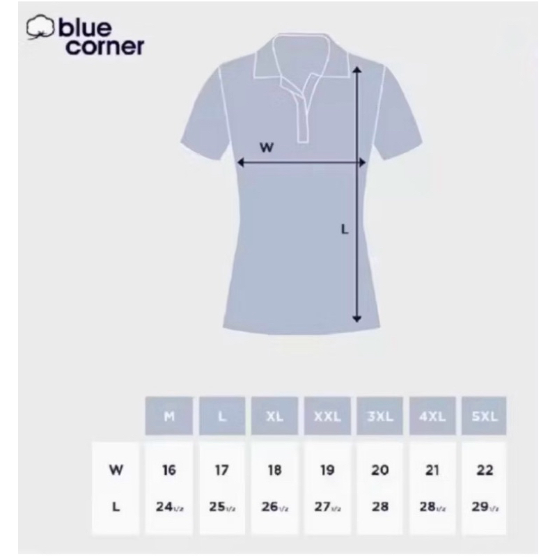 Blue Corner LADIES Polo Shirt PETITE SIZE Shopee Philippines