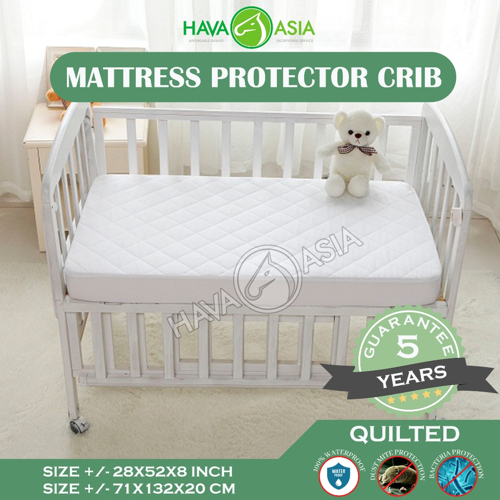 HavaAsia Mattress Protector Crib (Code: MPQB) | Shopee Philippines