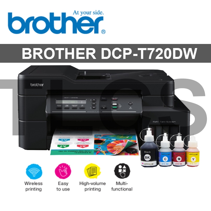 Printer Brother DCP-T720DW Ink Tank Printer | Shopee Philippines