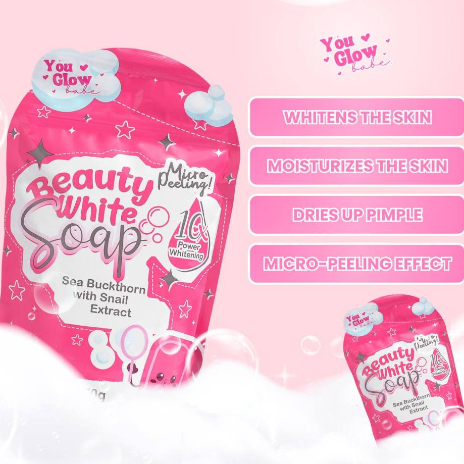 YOU GLOW BABE Shepu Appu Beauty White Sunscreen Capsule Soap Rejuv