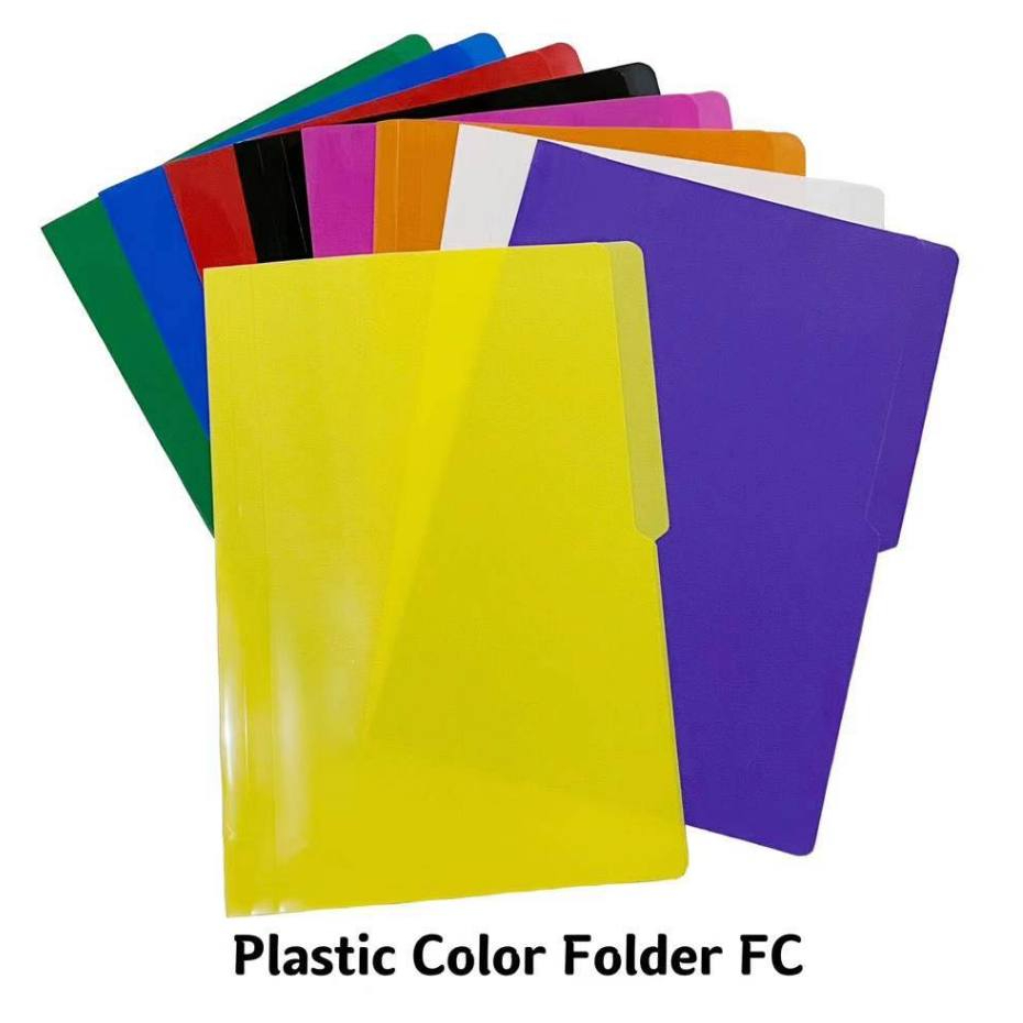 Plastic Color Folder Thick Material 10Pcs And 5pcs School And Office ...