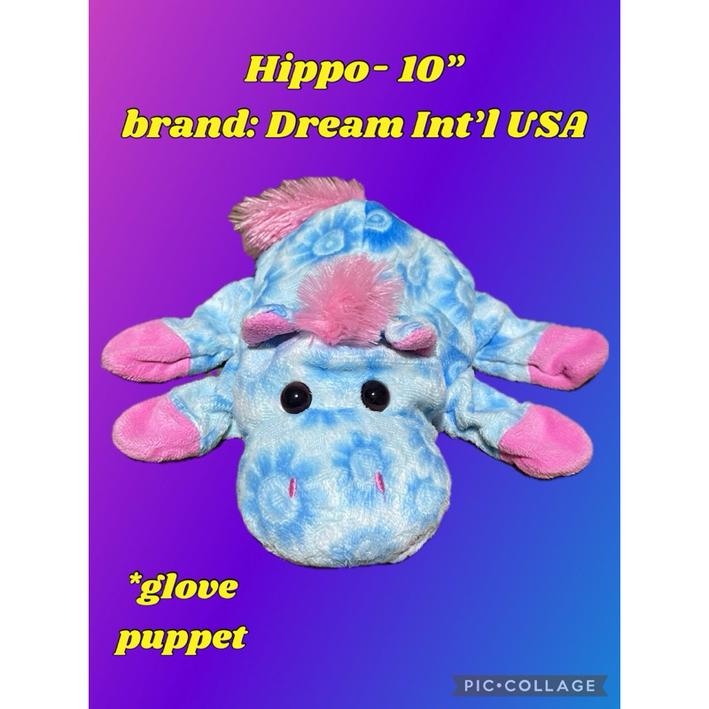 Hand puppet baby plush stuffed toy finger puppets for kids