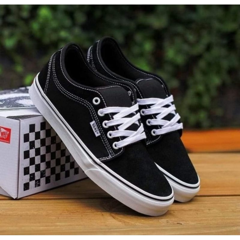 Skate Chukka Low Blk Wht Shopee Philippines